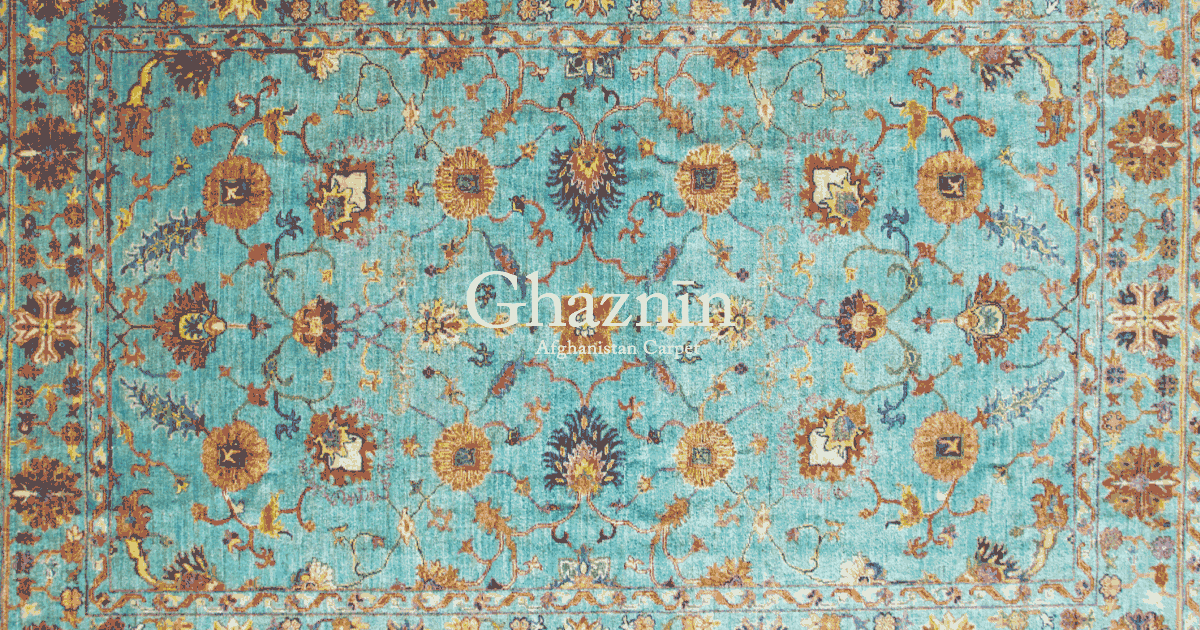 美のインスピレーション「誠実さ・強さ」を表現する青　アフガニスタン絨毯草木染め About us | Ghaznin Carpet